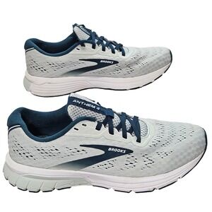 Brooks Anthem 4 Womens Green Running Shoes Low Top Sneakers 1103511D058